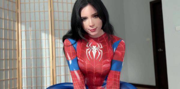 Passionate Spider Woman Vs Anal Fuck Lover Black Spider-Girl - ah-me.com on pornogates.com