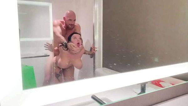 Hot Brunette Payton Preslee Gets Fucked in the Shower by Johnny Sins - porntry.com on pornogates.com