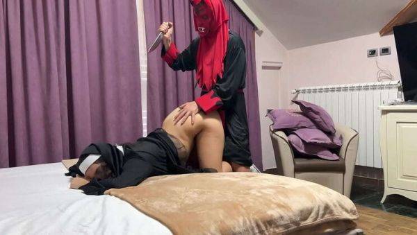 Naughty Nun Rides Dick on Halloween - xxxfiles.com on pornogates.com