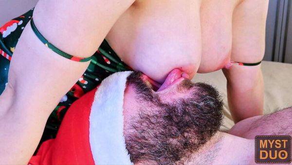 Latin MILF Couple Enjoys Christmas Passion with Nipple Play - xxxfiles.com on pornogates.com