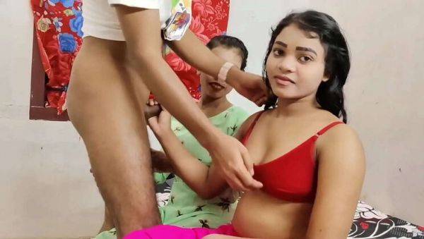 Hot Asian Threesome Fucking with Neha and Komal - veryfreeporn.com on pornogates.com