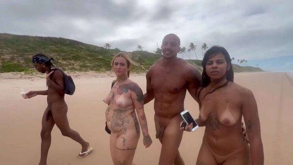 Nude Beach Fun with Hot Teens in Bahia - xxxfiles.com on pornogates.com