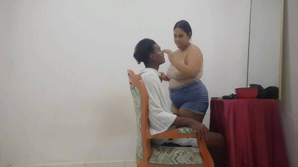 Hindi Sex In Stylist Seduces Her Client To Fuck Her And Receives All Her Cum - desi-porntube.com on pornogates.com