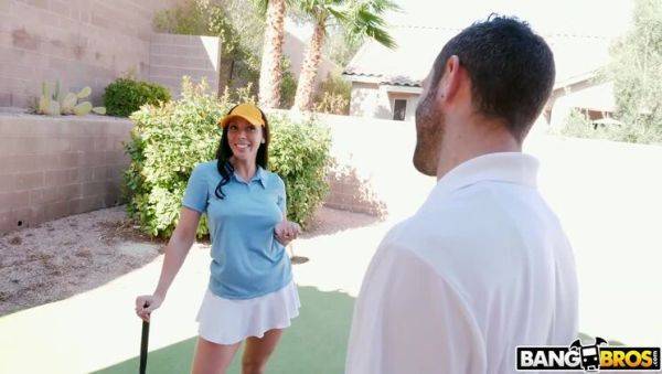 Rachel Starr: Rachel Starr Gets It On With Her Golf Teacher (12/25/2017) - veryfreeporn.com on pornogates.com