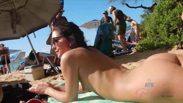 Zoe Bloom's Day Out at the Nude Beach - Amateur Pov - xxxfiles.com on pornogates.com