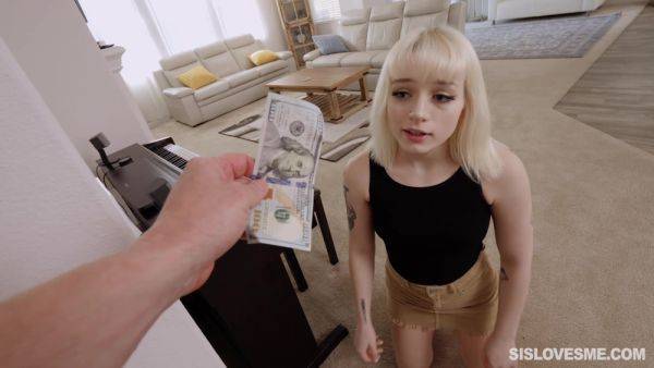 Petite blonde receives good cash to bend that ass and fuck - xbabe.com on pornogates.com