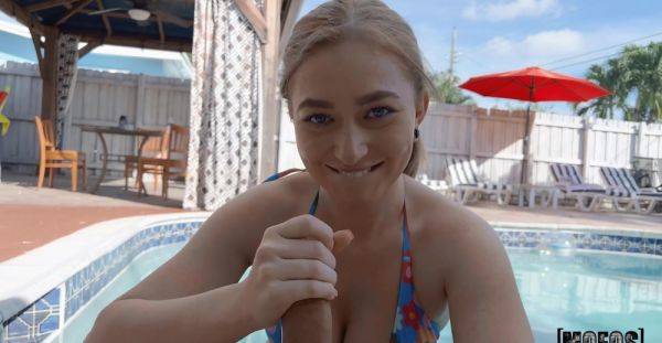 Sweet blonde provides excelent POV when fucking in sunny perversions - alphaporno.com on pornogates.com