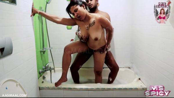 Anmol Khan, Priya Ray And Jyoti Mishra - Bath With Uncut (2024) Msspicy Hindi Hot Short Film - desi-porntube.com on pornogates.com