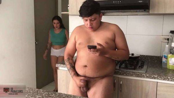 Stepmom Melanie Caceres Can't Resist Her Horny Stepson Milan Smit's Home Masturbation - FULL STORY - xxxfiles.com on pornogates.com