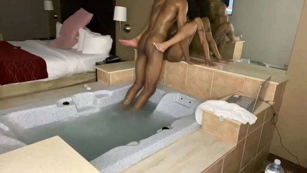 Bonus Scene! Jacuzzi Night with MILF Royalty & BBC Speshal Moneyxxx. Includes Hot Nutshot! - xxxfiles.com on pornogates.com