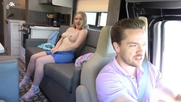 Kylie Shay, Kyle Mason - Tiny Hitchhiker - videomanysex.com on pornogates.com