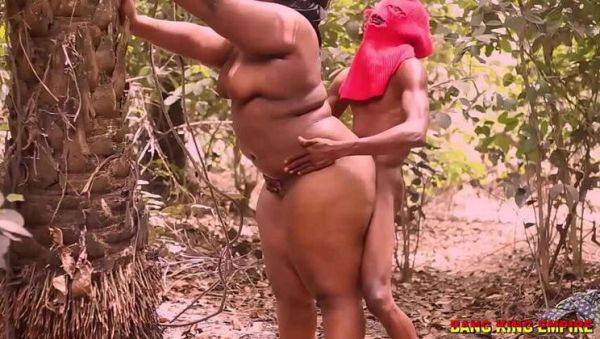 African BBW Priest's Wife Caught on Tape Having Passionate Sex with Church Choir Leader in the Wild - Sequel - xxxfiles.com on pornogates.com