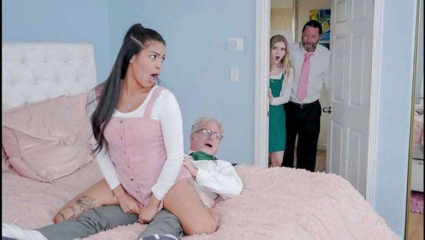 Stepbrothers Swap: A Hardcore Encounter with Harlow West, Maya Farrell, Jay Crew, and Jack Vegas - porntry.com on pornogates.com