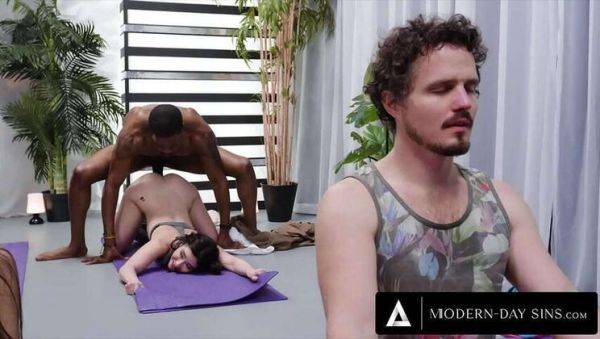 Contemporary Transgressions - Jane Wilde's Interracial Yoga Class Tryst Behind Boyfriend's Back! - porntry.com on pornogates.com