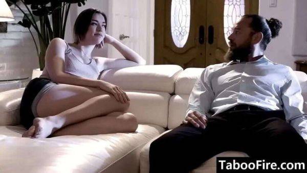 Step-Uncle and Step-Niece Get Risqué: Taboo Family Action - xxxfiles.com on pornogates.com