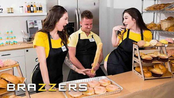 Maddy May and Lily Lou's Naughty Bakery Adventure - Brazzers - veryfreeporn.com on pornogates.com