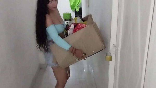 Colombian MILF Stepmom Enlists 18-Year-Old Stepson for Moving Day - Spanish Porn - xxxfiles.com on pornogates.com