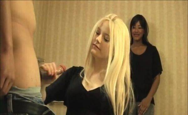 Clothed amateur blonde proves her mom that she knows how to satisfy a man - xbabe.com on pornogates.com